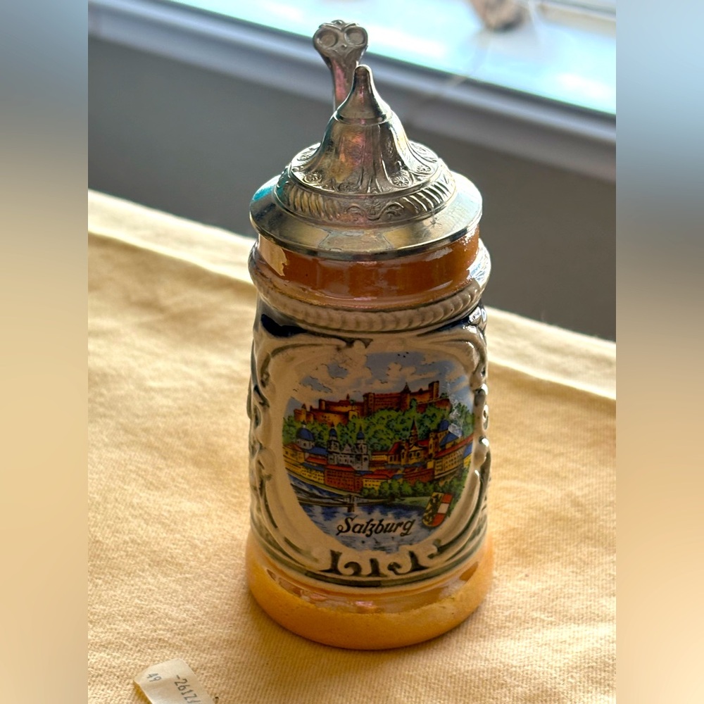 4-6 inches German beer mug -authentic
